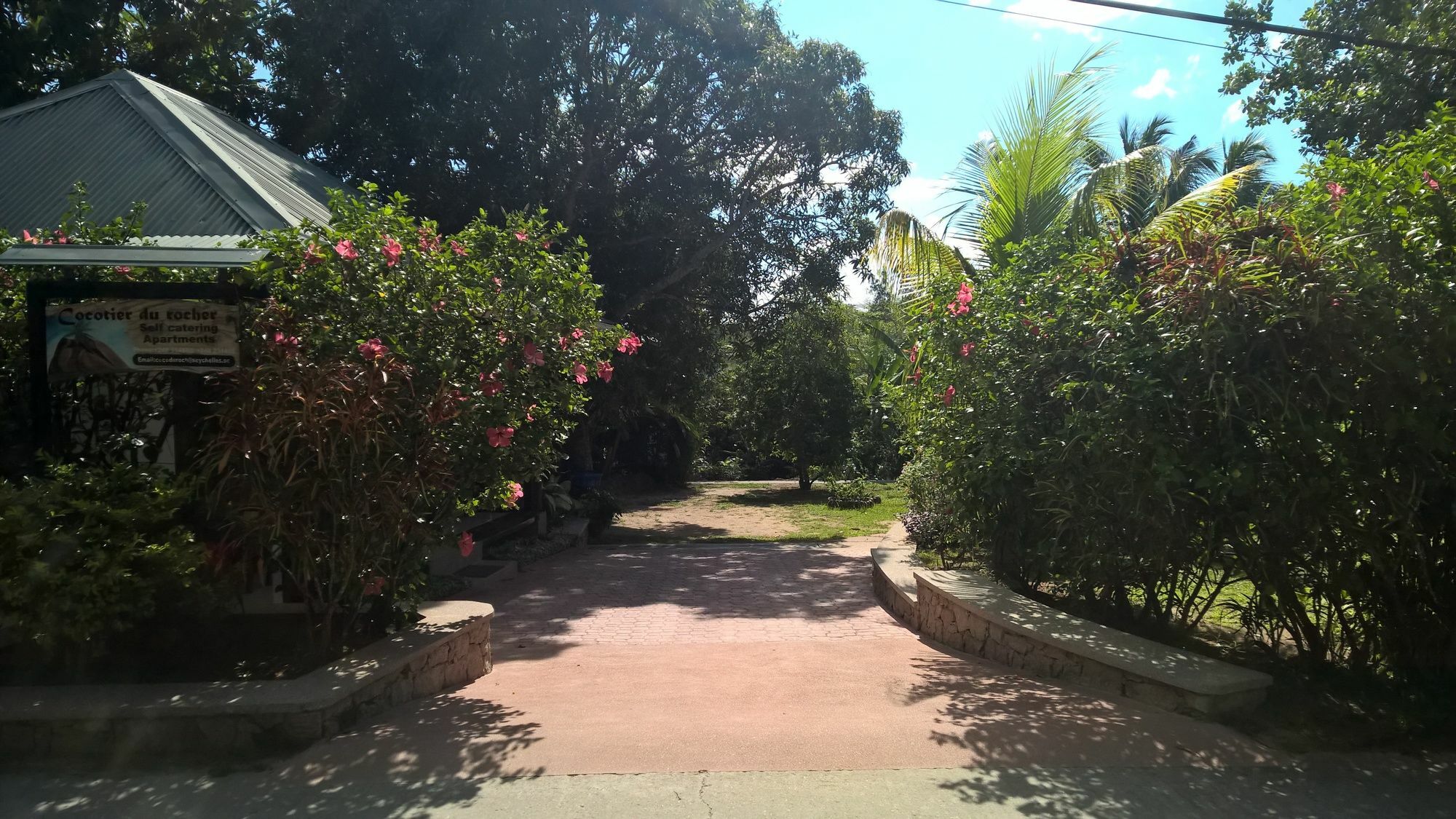 Cocotier Du Rocher La Digue Exterior foto